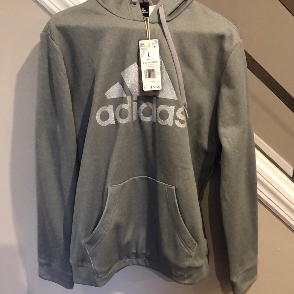Adidas Gray Hoodie